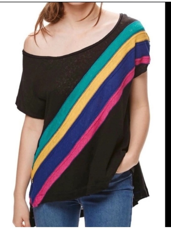 Free People Tops - Free People Colorful Striped Women's Top